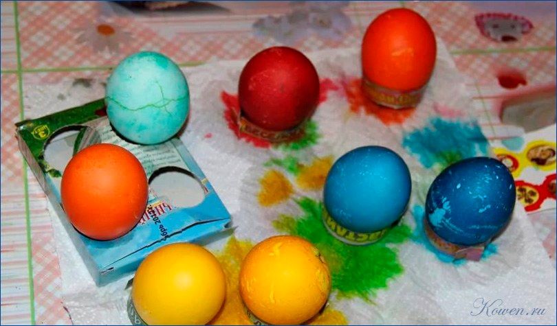 красить, яйца