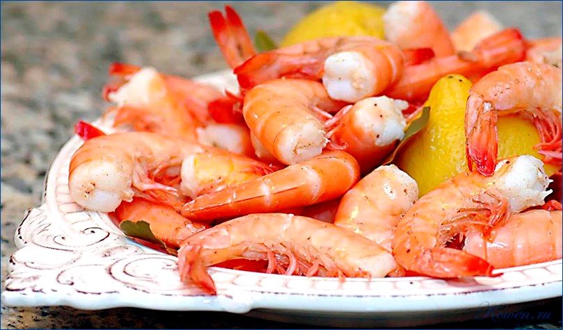 чистить, креветки