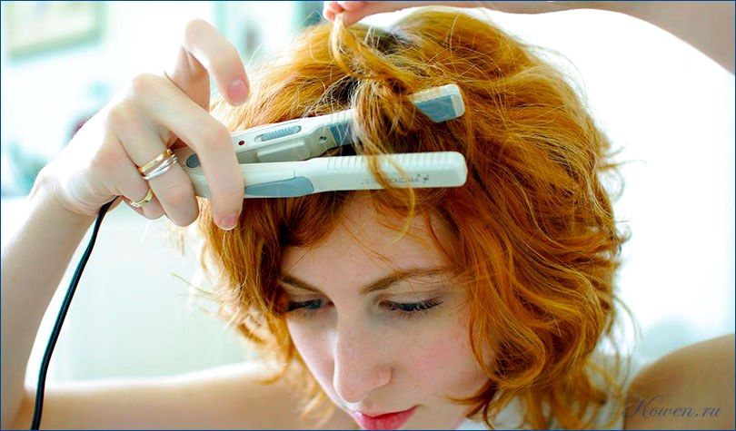 накрутить, волосы