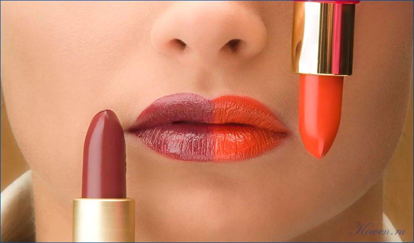 выбрать, помаду, подобрать