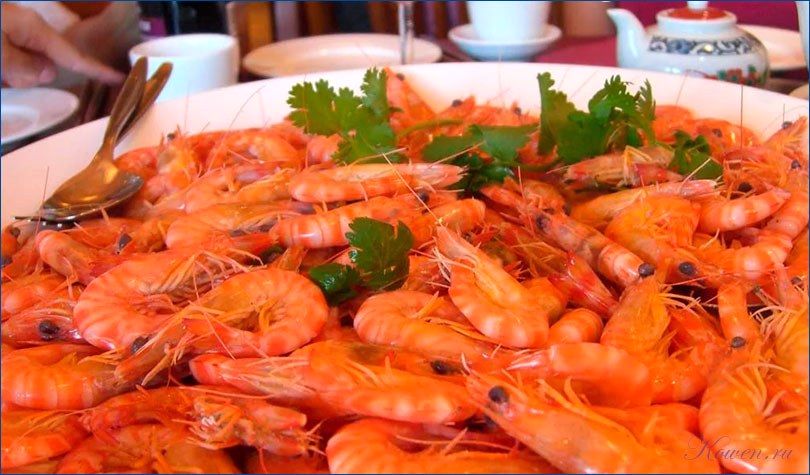 варить, креветки