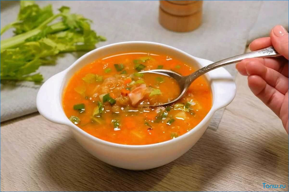 Рецепт приготовления простого и вкусного супа из доступных продуктов для семейного обеда