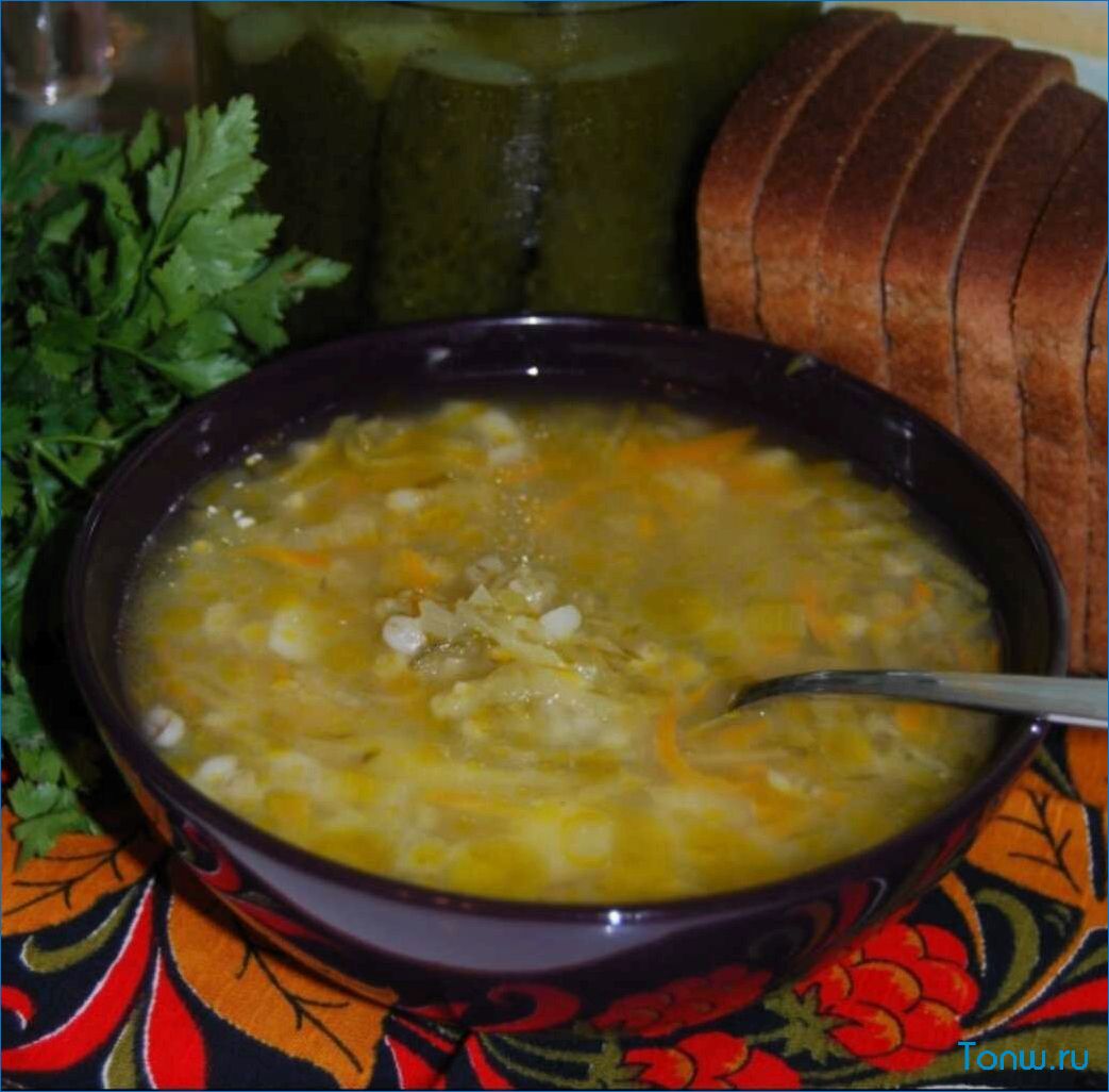 Рассольник с геркулесом — рецепт вкусного и питательного блюда для здорового питания