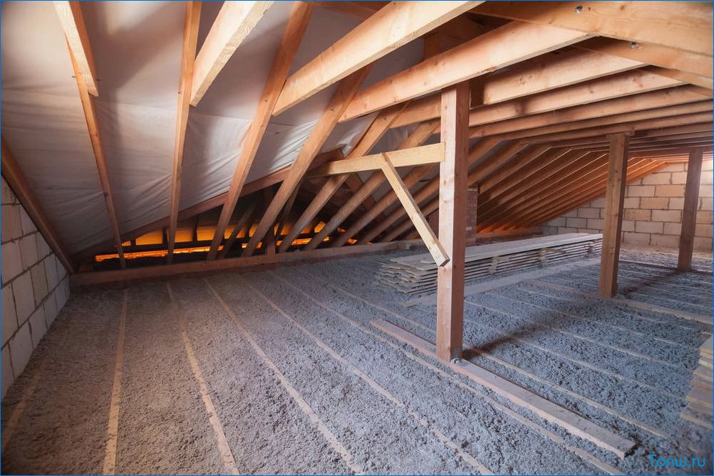 Эковата — идеальный материал для утепления крыши вашего дома