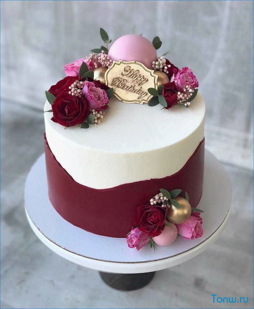 Лучшие и оригинальные торты на день рождения для вашего праздника
