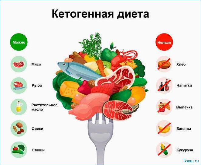 Кетогенная диета — принципы, польза и эффективность для организма и особенности питания  