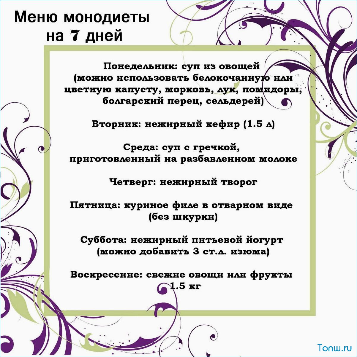 Монодиеты — что это такое, как они работают и влияют на организм 