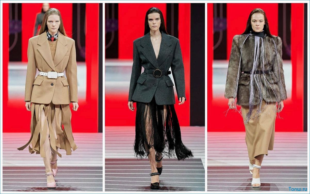 (коллекция, prada, осень-зима, 2024-2025) Коллекция Prada осень-зима 2024-2025