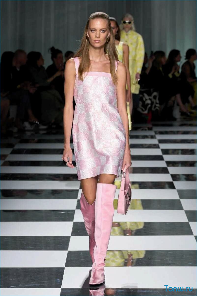 (коллекция, versace, весна-лето, 2024) Коллекция Versace весна-лето 2024