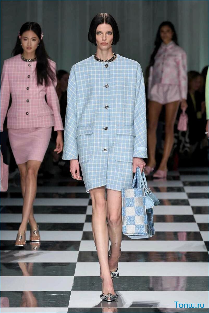 (коллекция, versace, весна-лето, 2024) Коллекция Versace весна-лето 2024