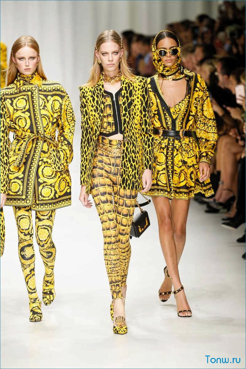 (коллекция, versace, весна-лето, 2024) Коллекция Versace весна-лето 2024