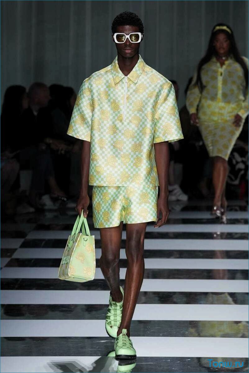 (коллекция, versace, весна-лето, 2024) Коллекция Versace весна-лето 2024