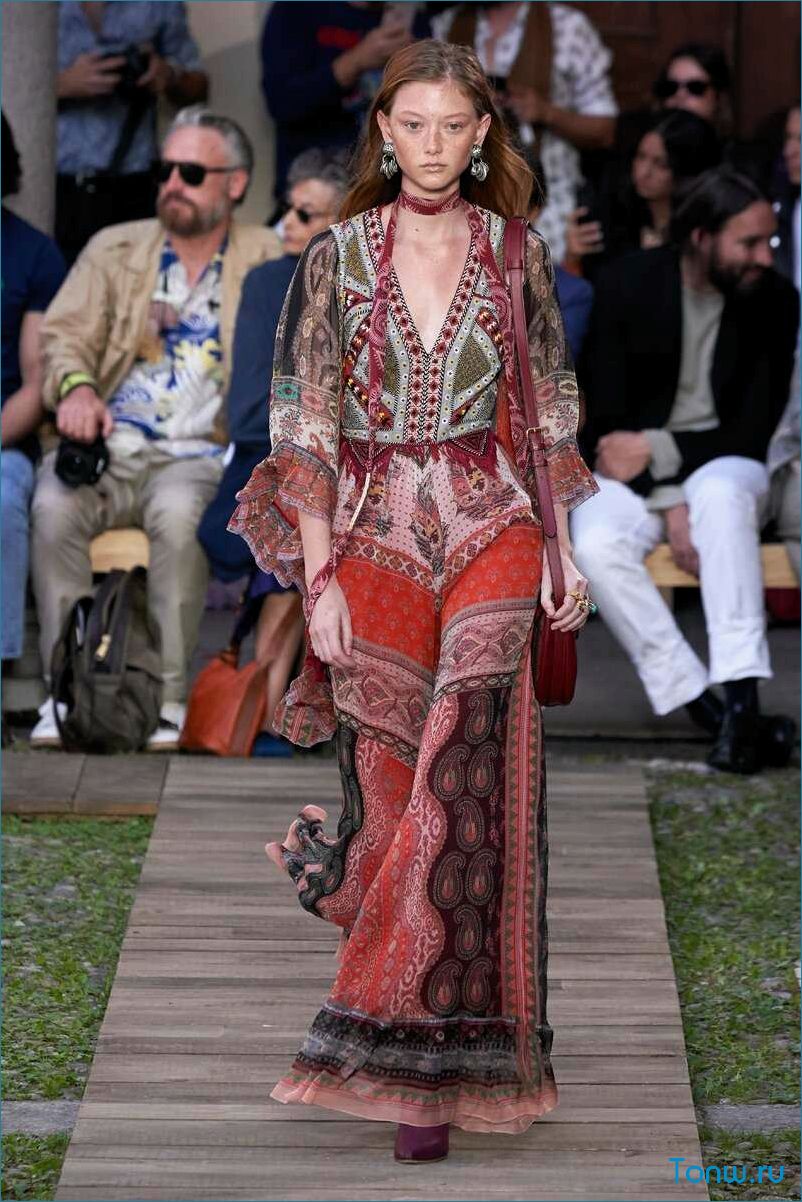(лучшие, образы, коллекции, etro, весна-лето) Лучшие образы коллекции Etro весна-лето 2025