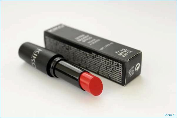 Отзыв о губной помаде Kiko Ultra Glossy Stylo SPF 15 №803