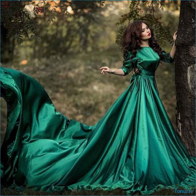 (преображение, зеленое, красивые, платья) Преображение в зеленое — самые красивые платья 2024-2025