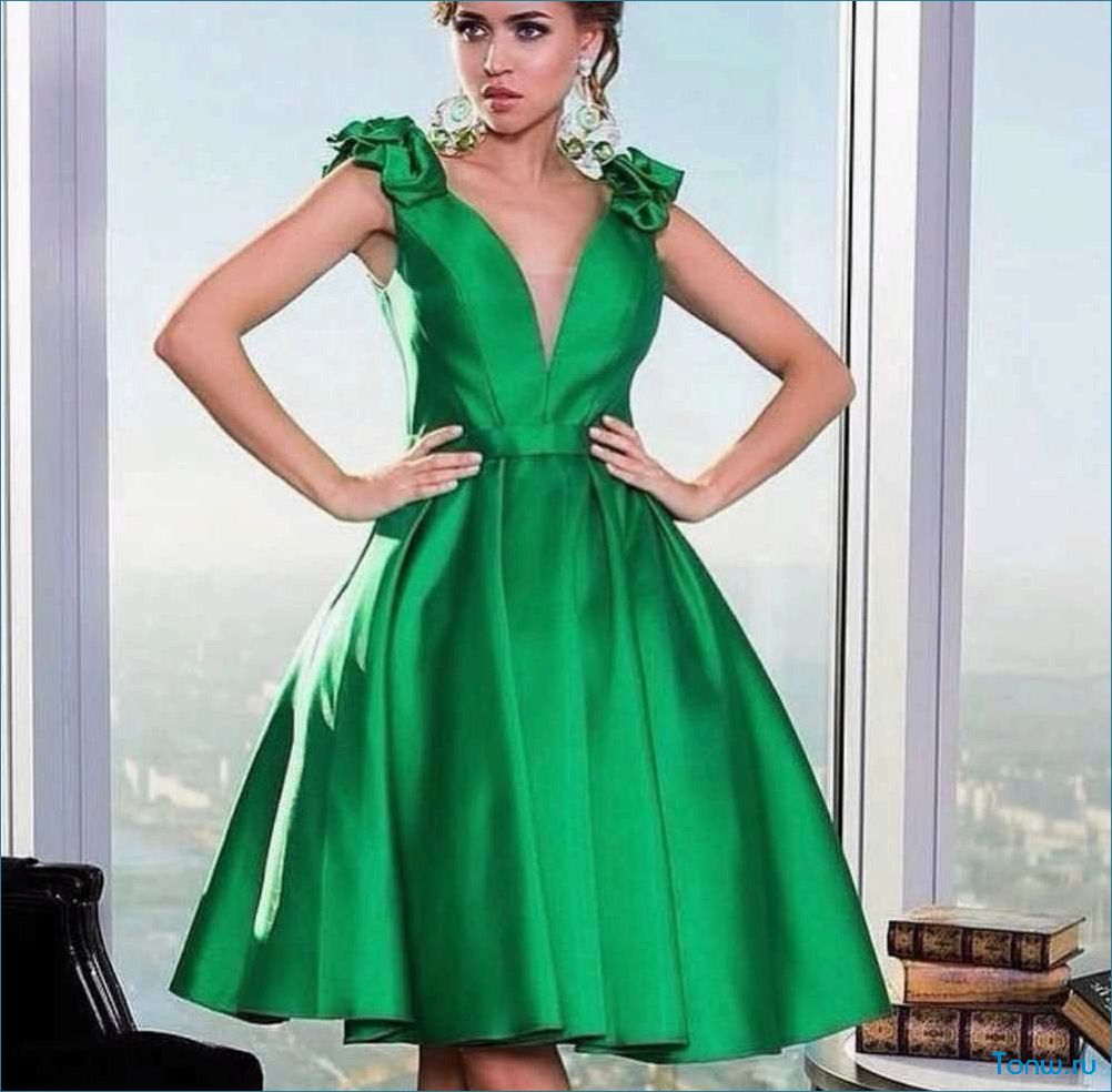 (преображение, зеленое, красивые, платья) Преображение в зеленое — самые красивые платья 2024-2025