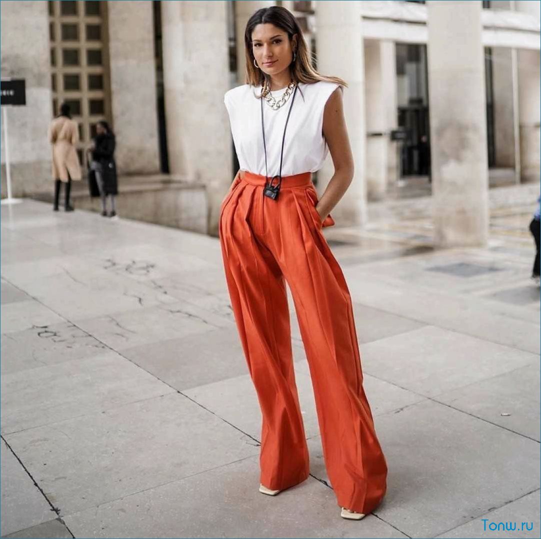 (носить, брюки-палаццо, модные, идеи, образов) С чем носить брюки-палаццо — модные идеи образов