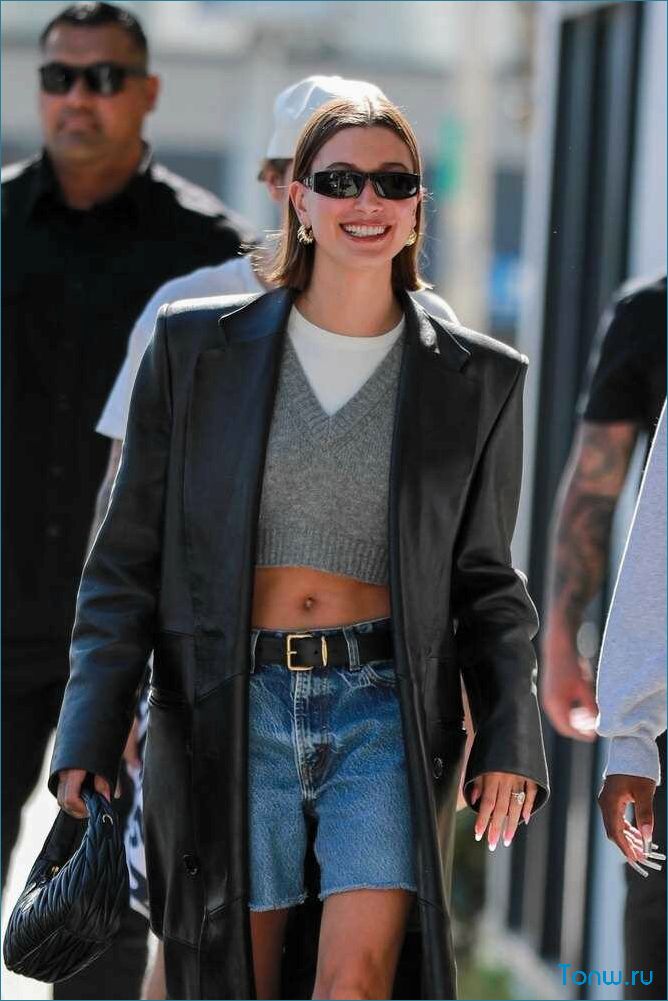 Стритстайл образы Хейли Бибер 2024