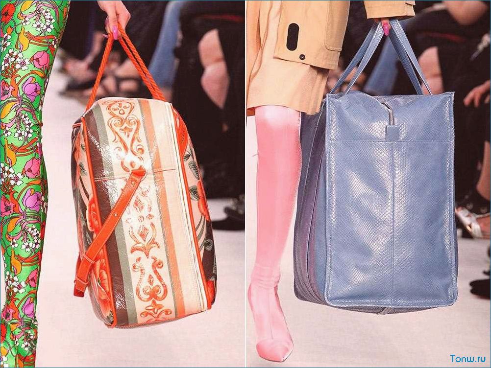 Сумка-мешок — модный тренд сезона